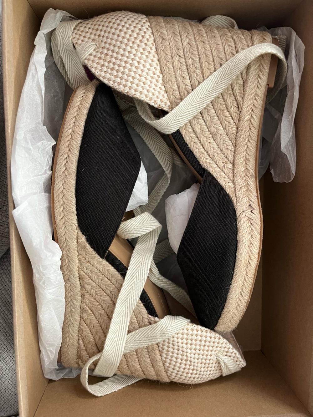 Woven Espadrille Wedge Sandals - BY REFORMATION